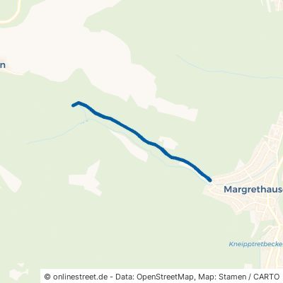 Käsentalweg Albstadt Margrethausen 