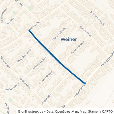 Hahnenstraße 76698 Ubstadt-Weiher Weiher 