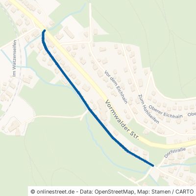 Siebelnhofer Straße Hilchenbach Vormwald 