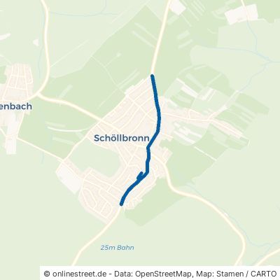 Moosbronner Straße Ettlingen Schöllbronn 