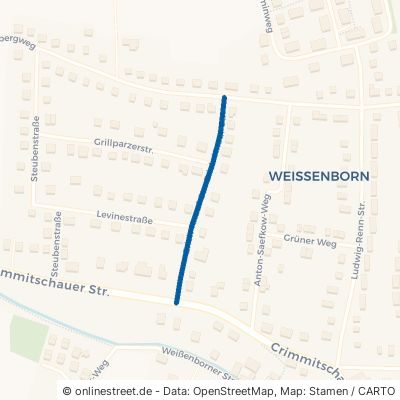 Erich-Knauf-Straße Zwickau Weißenborn 