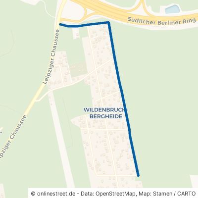 Elsterstraße Michendorf Bergheide 