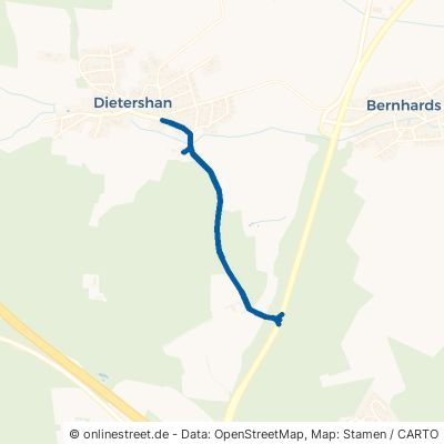 Dietershaner Straße Fulda Dietershan 