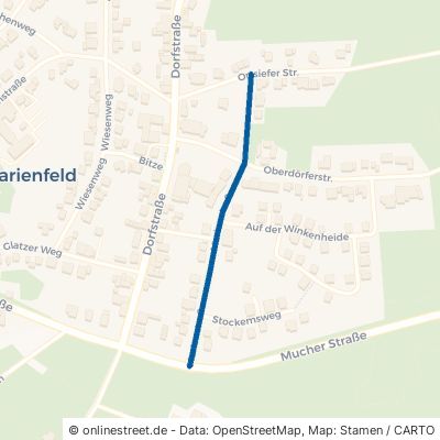 Marienstraße Much Marienfeld 