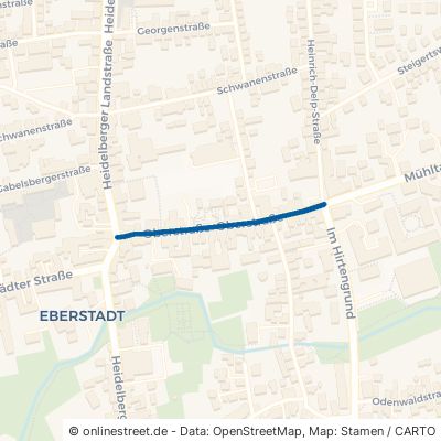 Oberstraße Darmstadt Eberstadt 