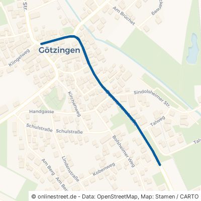 Germanenstraße Buchen Götzingen 