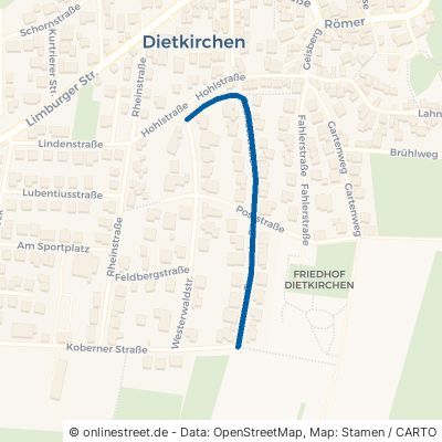 Taunusstraße Limburg an der Lahn Dietkirchen 