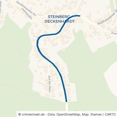 Güdesweilerstraße Oberthal Steinberg 