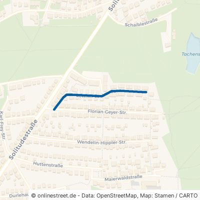 Gotthilf-Dreher-Straße Stuttgart Weilimdorf 