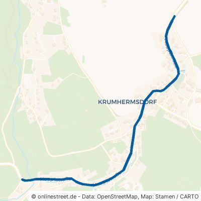 Hauptstraße Neustadt in Sachsen Krumhermsdorf 