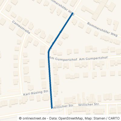 Hugo-Recken-Straße Meerbusch Osterath 