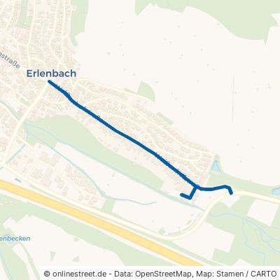 Weißenhofstraße Erlenbach 