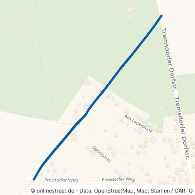 Stückener Weg Nuthetal Tremsdorf 
