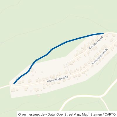 Grenzweg Wiehl Alferzhagen 