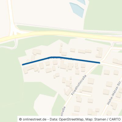 Siedlungsstraße Tröstau Eulenloh 