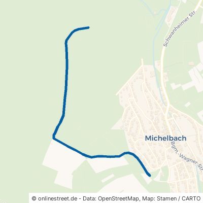 Hüttenweg 74858 Aglasterhausen Michelbach 