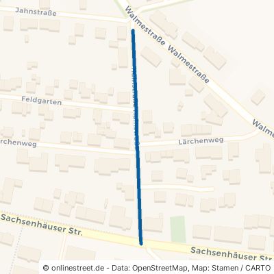 Hainstraße Korbach Meineringhausen 