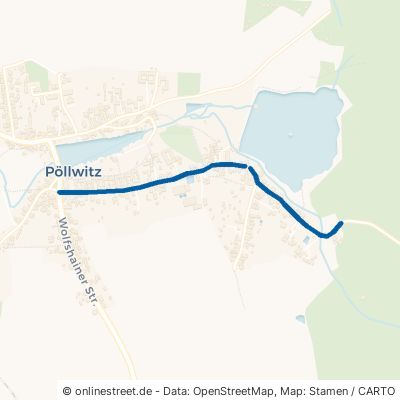 Friedensstraße Zeulenroda-Triebes Pöllwitz 