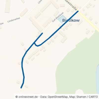Birkenweg 17291 Uckerfelde Bietikow 