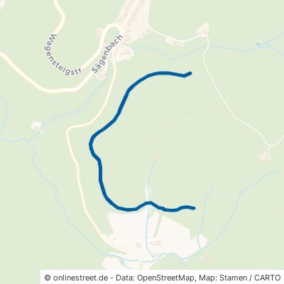 Mittlerer Stuhlwaldweg Sankt Märgen 