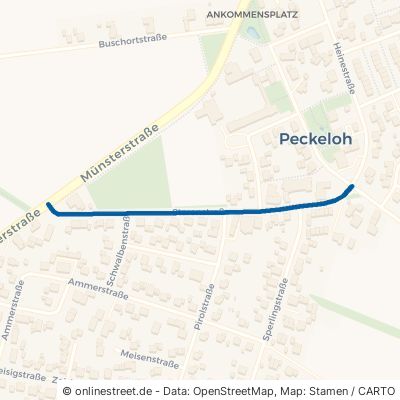 Starenstraße Versmold Peckeloh 