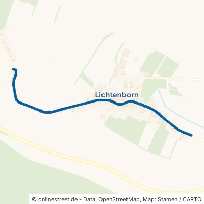 Dorfstraße Hardegsen Lichtenborn 