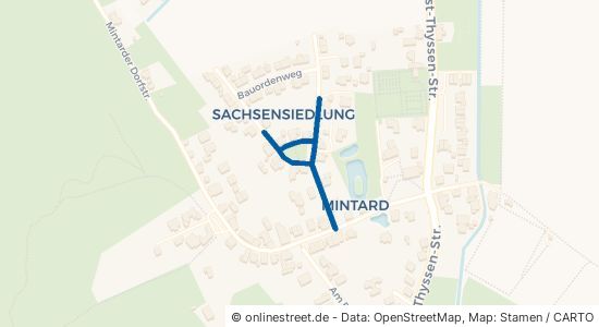 Sachsensiedlung 45481 Mülheim an der Ruhr Saarn/Mintard Mintard