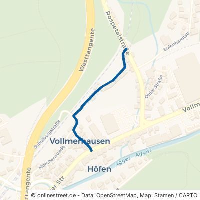Bahnstraße Gummersbach Vollmerhausen 