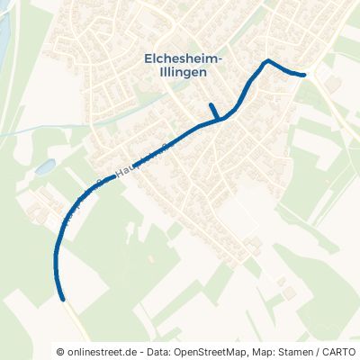 Hauptstraße Elchesheim-Illingen Elchesheim 