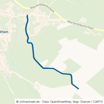 Gierscheider Weg Bad Münstereifel Nöthen 