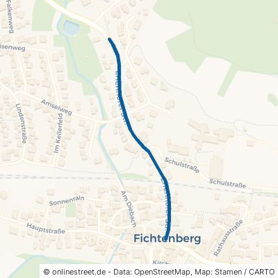 Erlenhofer Straße Fichtenberg 