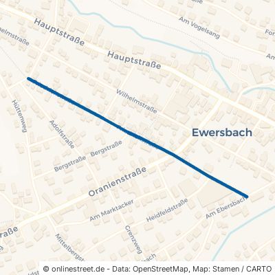 Friedrichstraße Dietzhölztal Ewersbach 