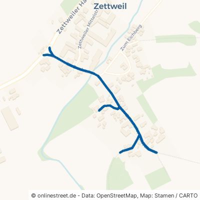 Zettweiler Dorfstraße Zeitz Zettweil 