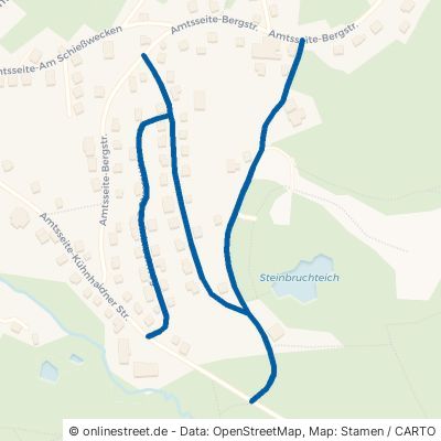 Amtsseite-Steinbruchweg Marienberg Pobershau 