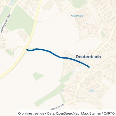 Hofäckerweg Stein Deutenbach 