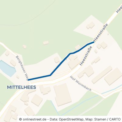 Hofweg Kreuztal Mittelhees 