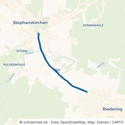 Riederinger Straße Stephanskirchen Eitzing 
