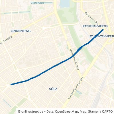 Zülpicher Straße Köln Sülz 