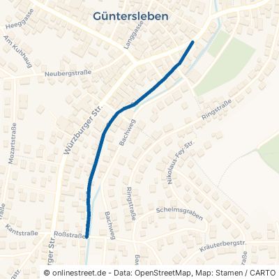 Gartenstraße Güntersleben 