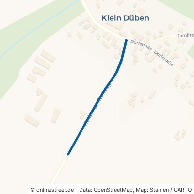 Halbendorfer Weg Jämlitz-Klein Düben Klein Düben 