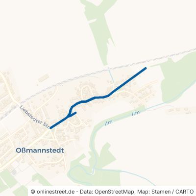 Karl-Liebknecht-Straße Ilmtal-Weinstraße Oßmannstedt 