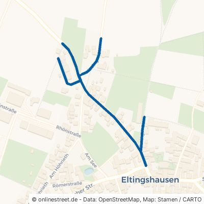 Kissinger Straße Oerlenbach Eltingshausen 