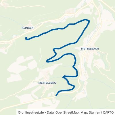 Lückenbergweg Murrhardt Mettelberg 