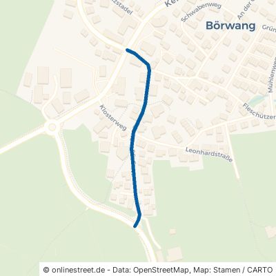 Wagegger Straße Haldenwang Börwang 