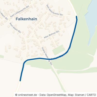 Julius-Blüthner-Straße Meuselwitz Falkenhain 