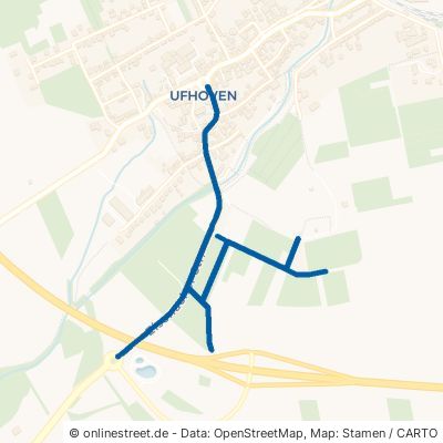 Eisenacher Straße Bad Langensalza Ufhoven 