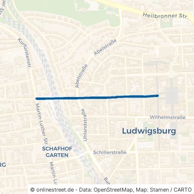 Asperger Straße Ludwigsburg Mitte 