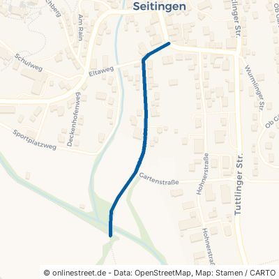 Moosstraße Seitingen-Oberflacht Seitingen 