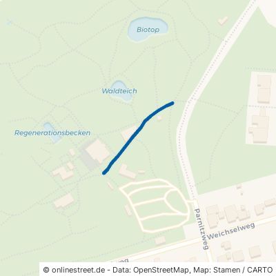 Laufstrecke 100/800m Braunschweig Schunteraue 