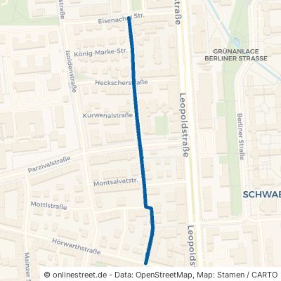 Tristanstraße München Schwabing-Freimann 
